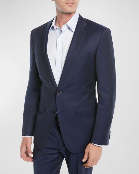 Костюм чоловічий Hugo boss темно синій 013 фото