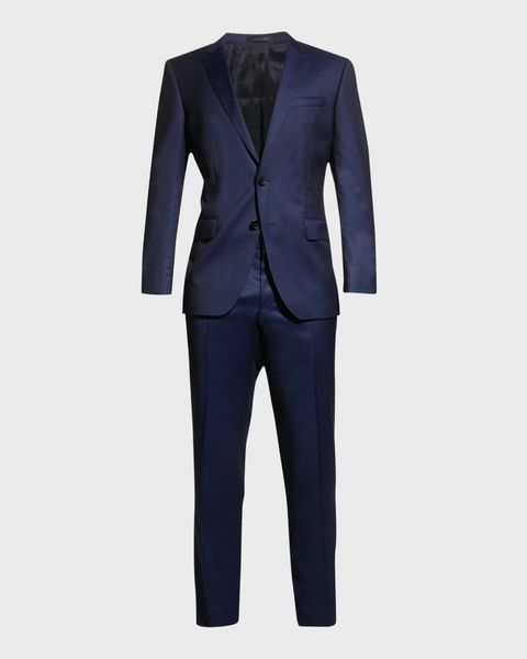 Костюм чоловічий Hugo boss темно синій 013 фото